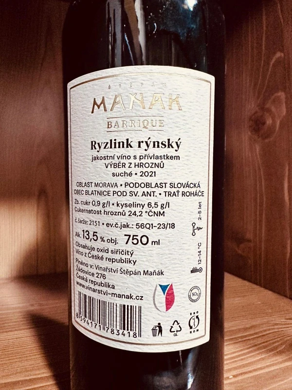 RYZLINK RÝNSKÝ 