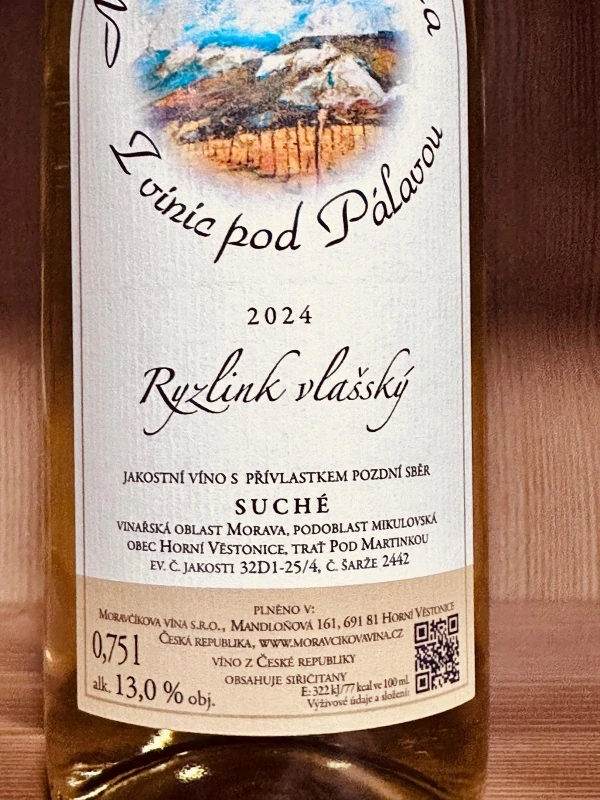 RYZLINK VLAŠSKÝ 
